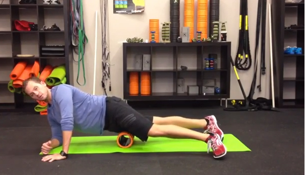 Foam Roll Muscles Around IT Band