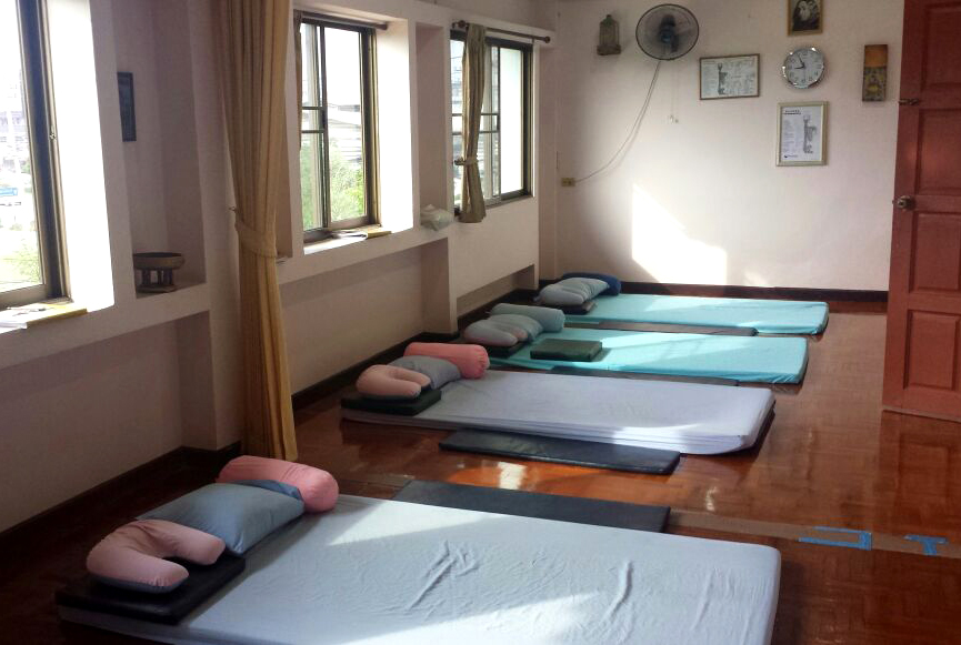 Thai massage classroom